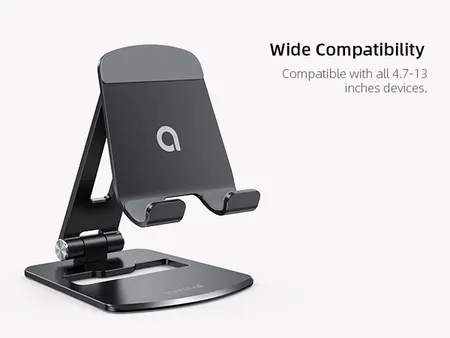 מעמד לטאבלט מתקפל ומתכוונן 360 מעלות דגם: DT05