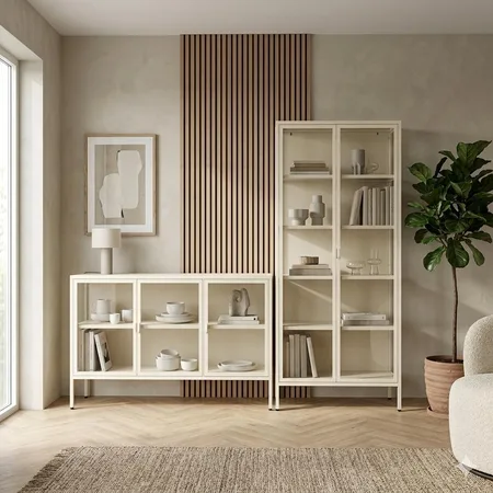 ויטרינה+ מזנון מעוצבים בגוון סהרה